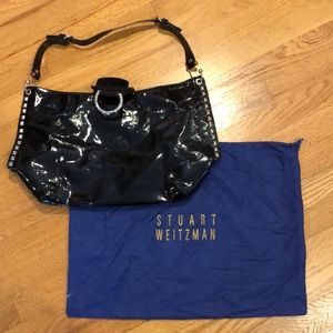 Vintage black Stuart Weizmann bag